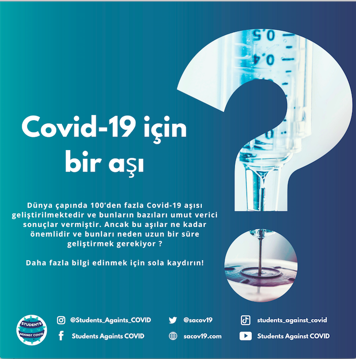 A Flyer on COVID-19 Vaccine Development in Turkish